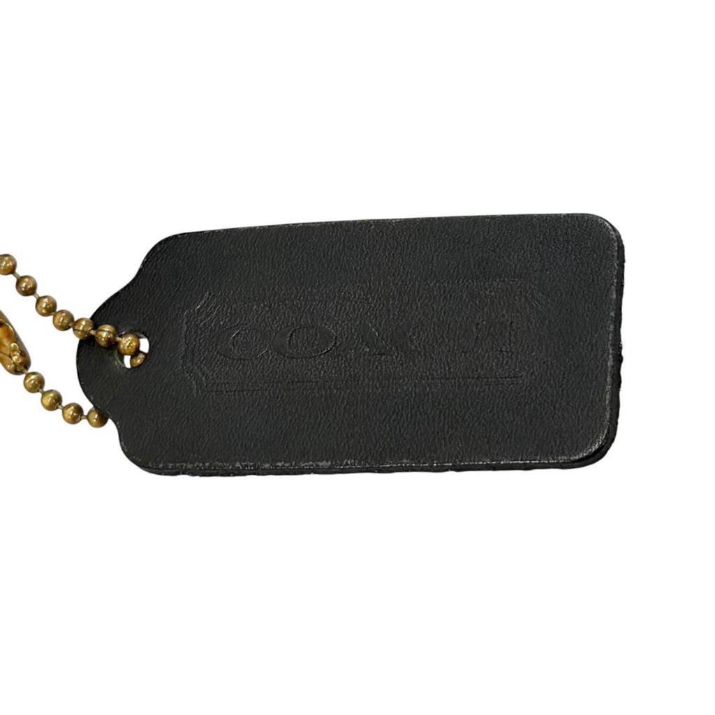 COACH Old Coach Ergo 9020 Handbag black Women one belt used