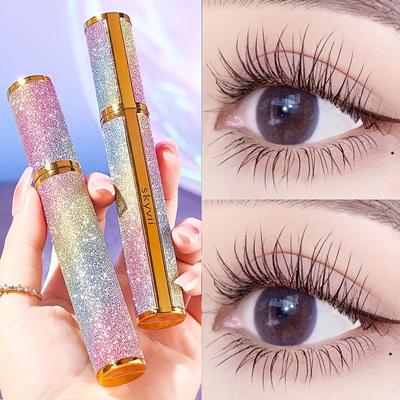 1ks 3D hvězdicová prodlužující řasenka dlouhotrvající voděodolná řasenka odolná proti rozmazání Extreme Black Curling Eyelash Formule Ideální pro darování