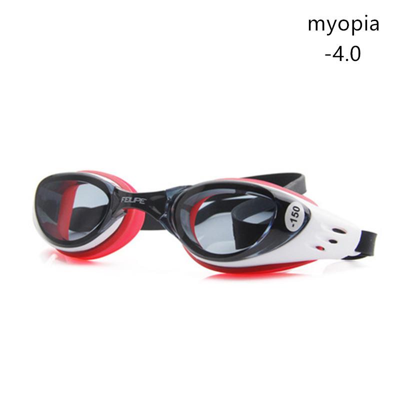 Prescription Summer Women Swimming Goggles Myopia Anti-Fog HD Silicone Diopter Diving Glasses For Men