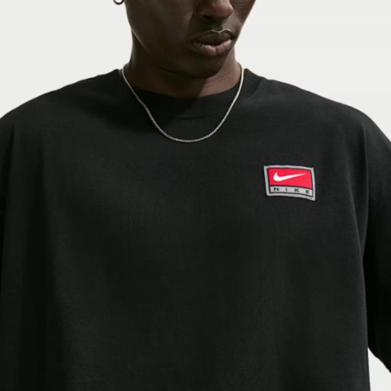 Nike Life Loose Fit Crew Neck Pullover Knit Short Sleeve T-Shirt Men tops II4380-010