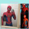 Das Erstaunliche Spider-Man Cosplay Kostüm Für Halloween Perfekte Nähte Exquisite Verarbeitung