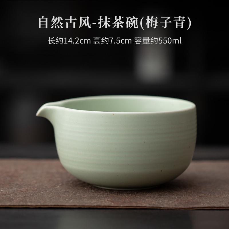 Antikes Keramik Tee-Set Komplettes Set Matcha Besen Teebesen Japanisches Matcha Set Kit Teezubereiter Teezeremonie für Getränkeladen