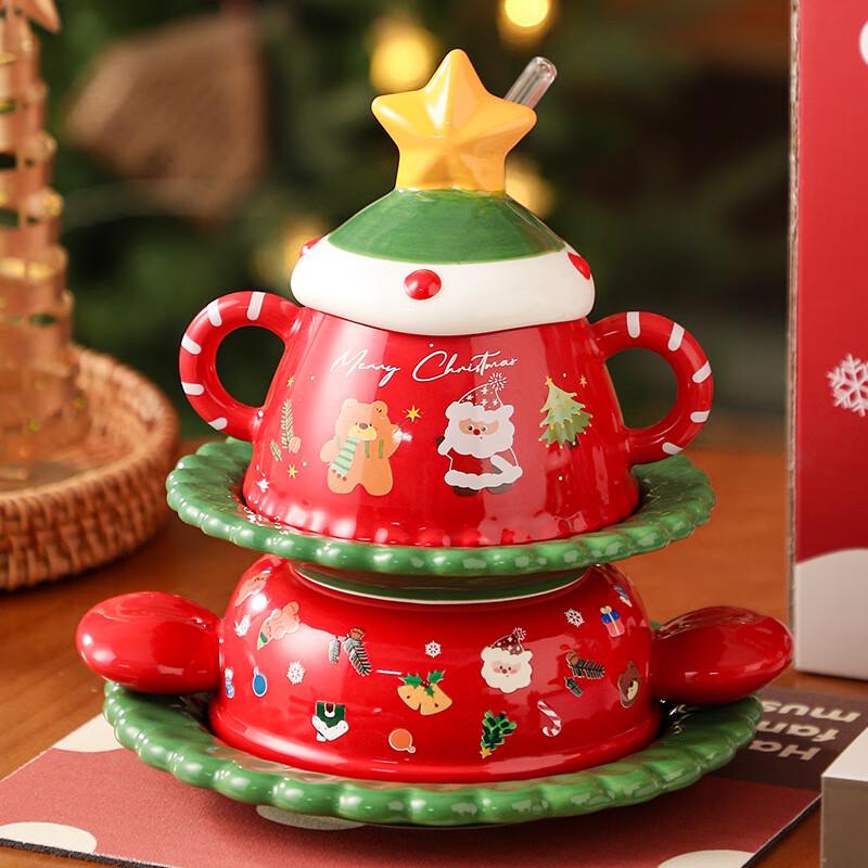 Christmas Ceramic Mug Gift Set