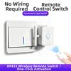 Wireless Control Wireless Remote Control Switch Adhesive Type Remote Control Light Switch  Home