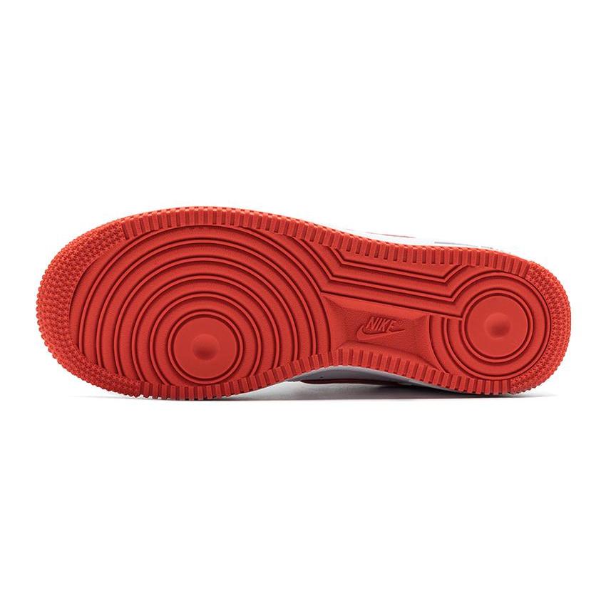 New Nike Air Force 1 Low White Picante Red GS DV7762-101