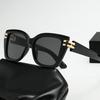 Classic Luxury Brand Designer Vintage Square Sunglasses Women For Men Sun Glasses Punk Rivet Sexy Ladies Popular Shades UV400
