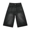 STREETRICH Korean Style Vintage Men's Jeans Summer Loose Male Wide Leg Knee Length Shorts New Washed Fashion Short Denim Pants