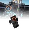 Car Phone Holder Wireless 15W Fast   Auto Sensing 90 Degrees  Rotation Vent Clip Phone Mount Black