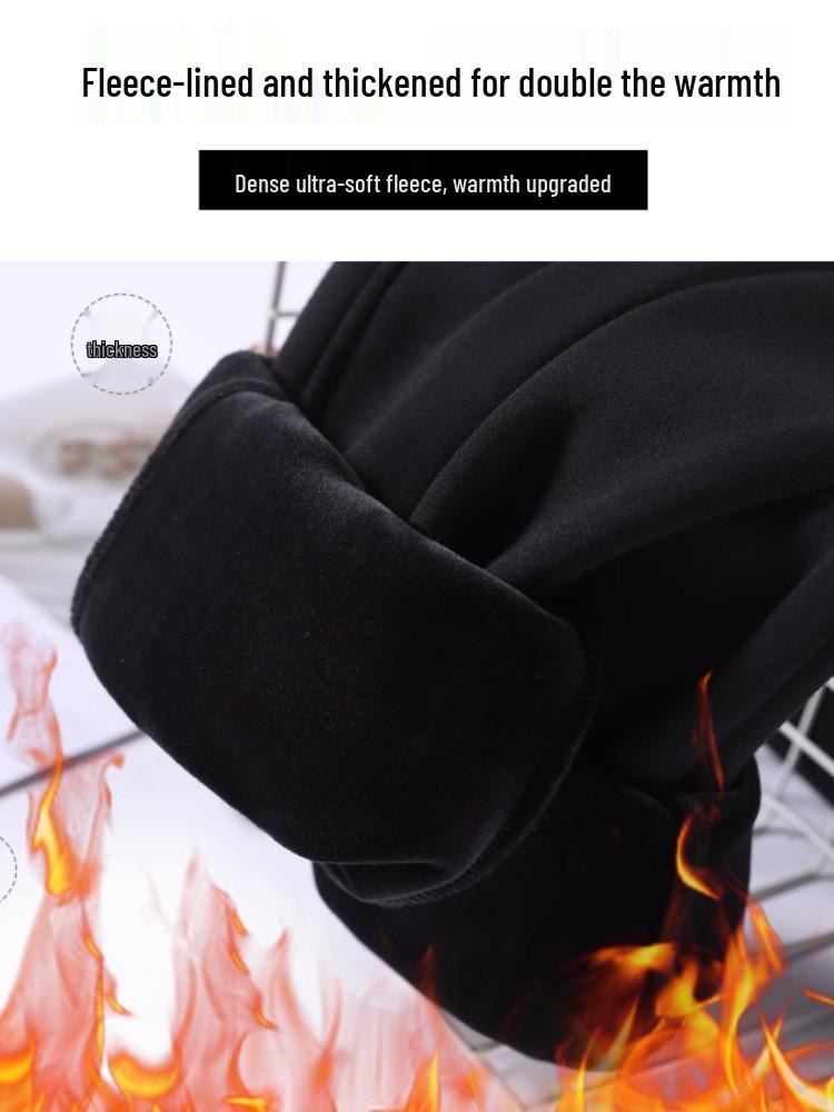 Plus Size Black Jogger Pants for Women - Slimming, Lightweight, Casual Sweatpants for Spring & Autumn, Ideal for Pear-Shaped Bodies