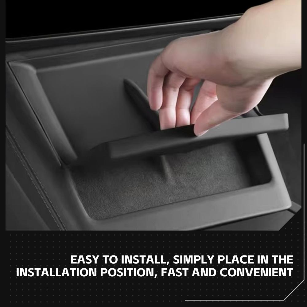 Center Console Anti-Slip Mat For Tesla Model Y Juniper 2026-2026 Wireless Charging Pad For Tesla Car Accessories HD