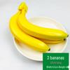 Schaumstoff Obst- und Gemüse-Modell Ornamente: Dekorative Requisiten: Banane, Apfel, Orange