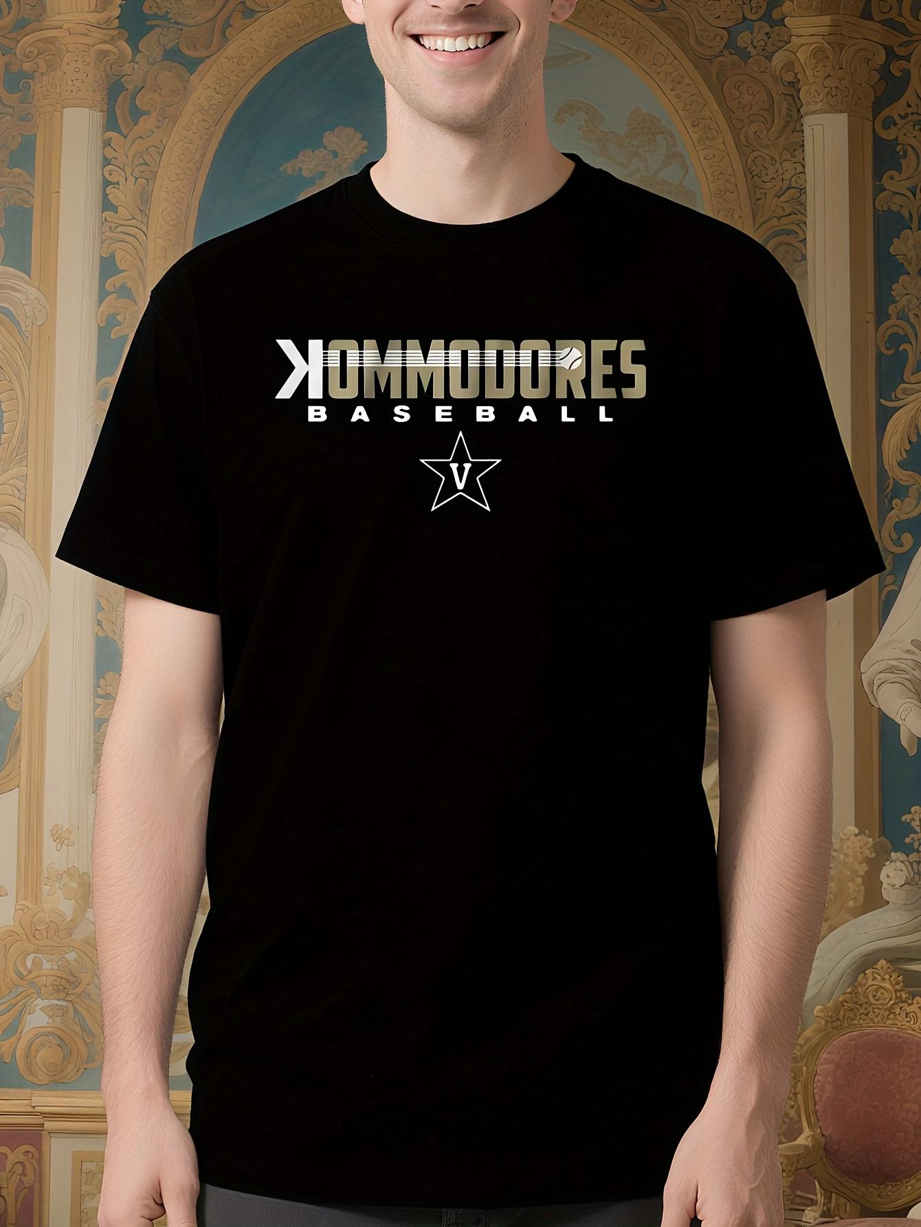 Official Vanderbilt Commodores Baseball Tshirt - Black wi... XXL