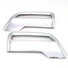 2PCS Chrome Car Rear Exhaust Cover For Peugeot 3008 5008 T87 2017 -  End Pipe Car Exterior Decoration Trim Accessories