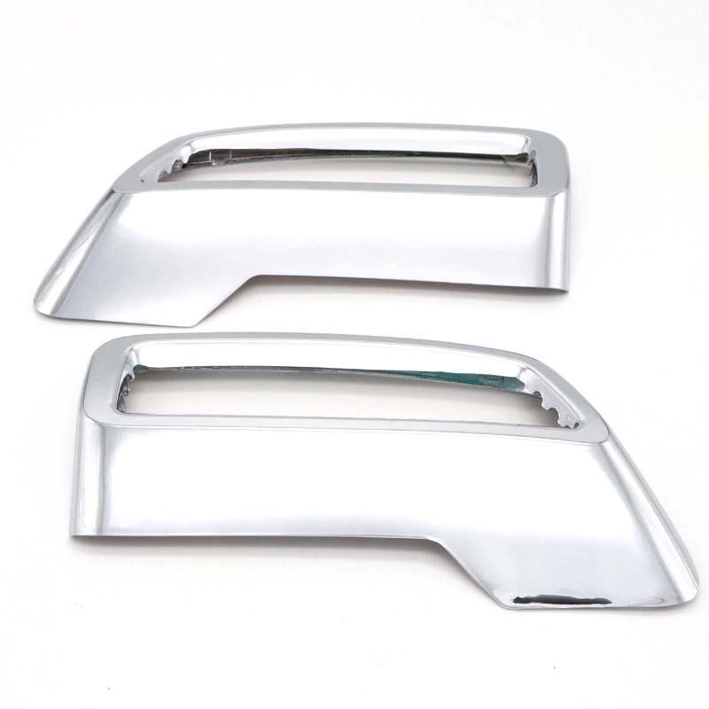 2PCS Chrome Car Rear Exhaust Cover For Peugeot 3008 5008 T87 2017 -  End Pipe Car Exterior Decoration Trim Accessories