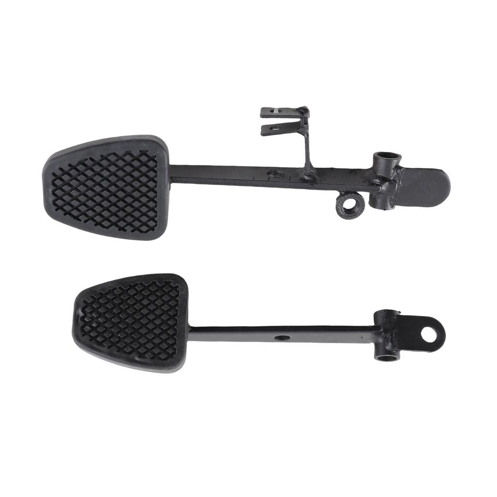 2pcs Brake Throttle Pedals Car Accelerator Pedal Nonslip Foot Rest for Go Kart UTV ATV Quad