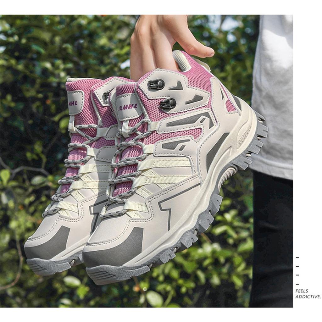 Herren atmungsaktive Wanderschuhe verschleißfeste Outdoor-Sneaker Damen rutschfeste Trekking-Camping-Schuhe Klettersport-Schuhe