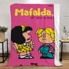 Mafalda Vtipná deka na pohovky Vlastní deky Dekorace na pohovku Přehoz na postel Luxusní ložní prádlo Pletená kostka Plážová osuška Bytový interiér