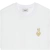 New MLB Fashion Sports Collection SS24 T Shirt Unisex Ivory 3ATSH0143-50IVS