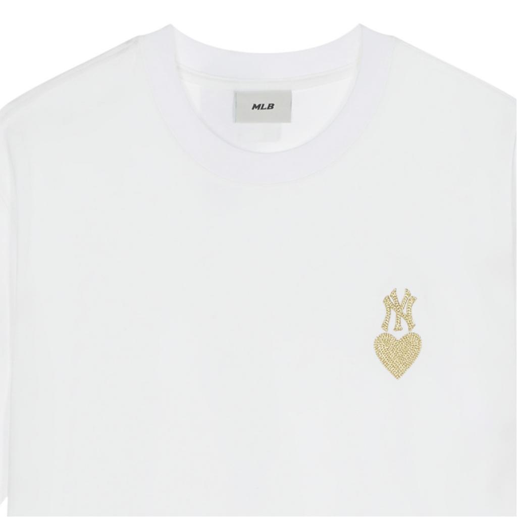 New MLB Fashion Sports Collection SS24 T Shirt Unisex Ivory 3ATSH0143-50IVS