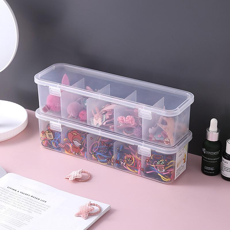 Charge Cable Storage Box Transparent Cabinet Desktop Snack Makeup Storage Box Kitchen Spice Organizer Accessories Box