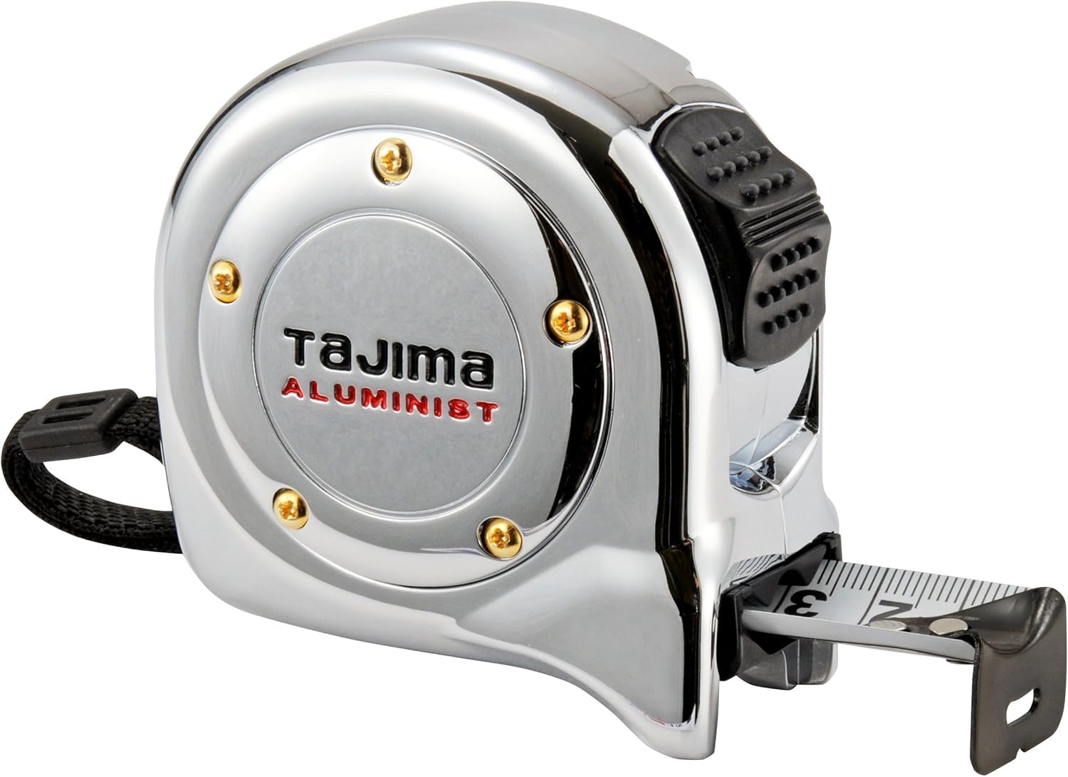 

Tajima Convex x 25mm Aluminum Lock with 25 Shaku Equivalent 5.5m Graduations, ALL25-55SCRC