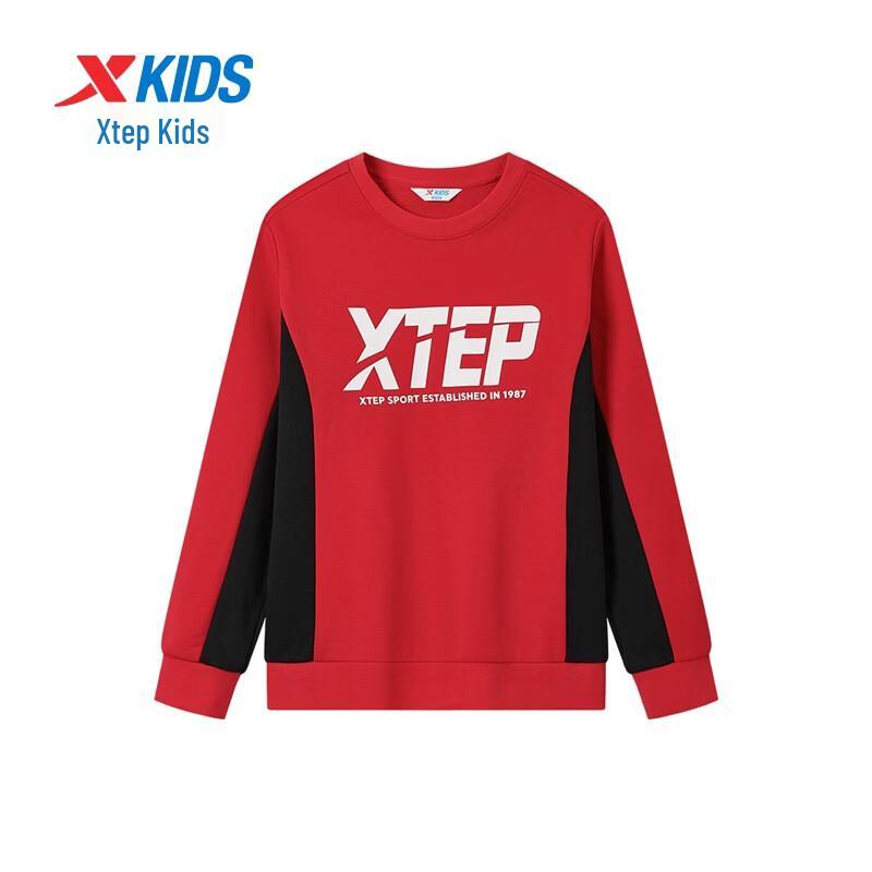 XTEP Kids  Sun-Protective Quick-Dry Short Sleeve T-Shirt 140