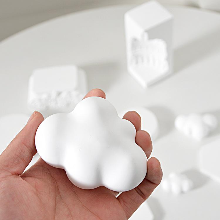3D White Plaster Nail Art Props & Ornaments for Still Life Photography