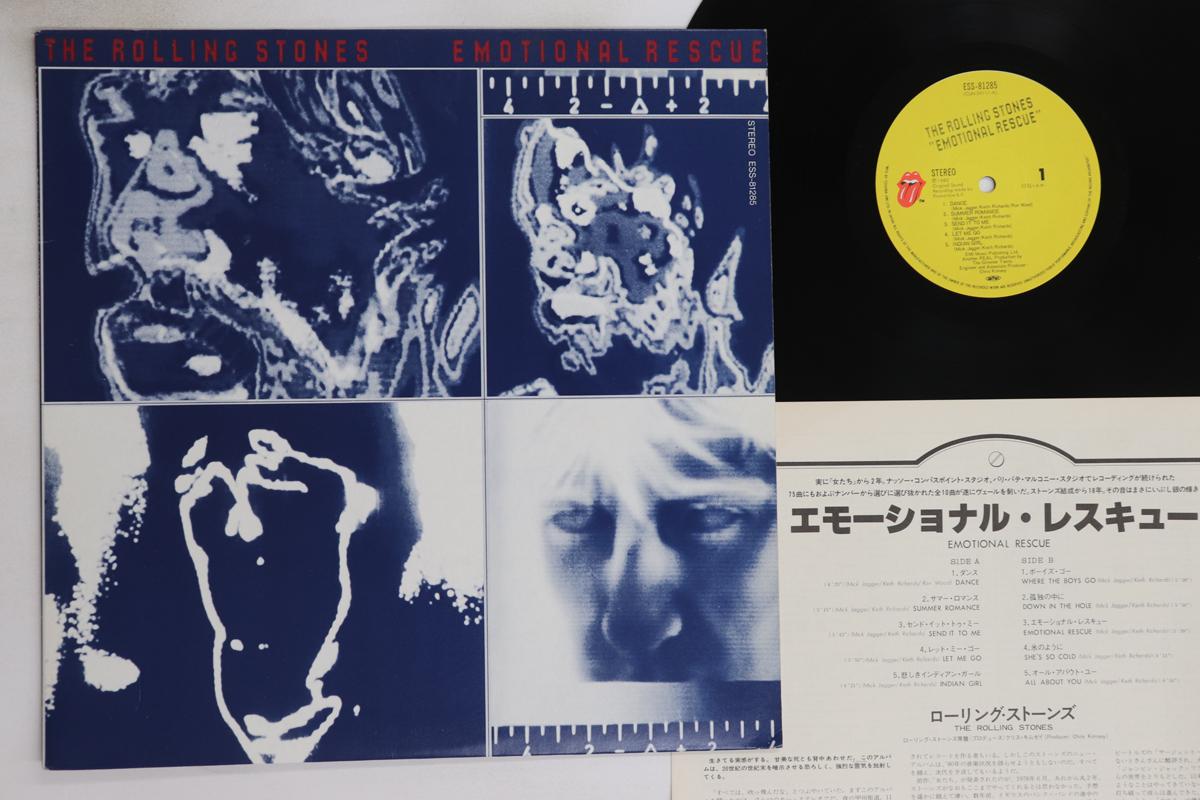 

LP Record ROLLING STONES - Emotional Rescue ESS81285 ROLLING STONES 1980 Japan Rock Used