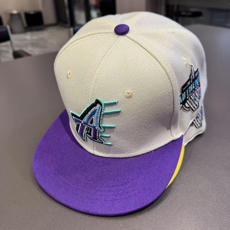 Unisex verstellbare Flat-Brim Hip-Hop-Kappe – Frühling/Sommer breite Krempe, perfekt für den Herbst