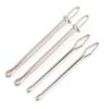 4PCS Silver Drawstring Threader Tool Cord Rope Threader Clip Bodkin Sewing Tool for Elastic Sewing