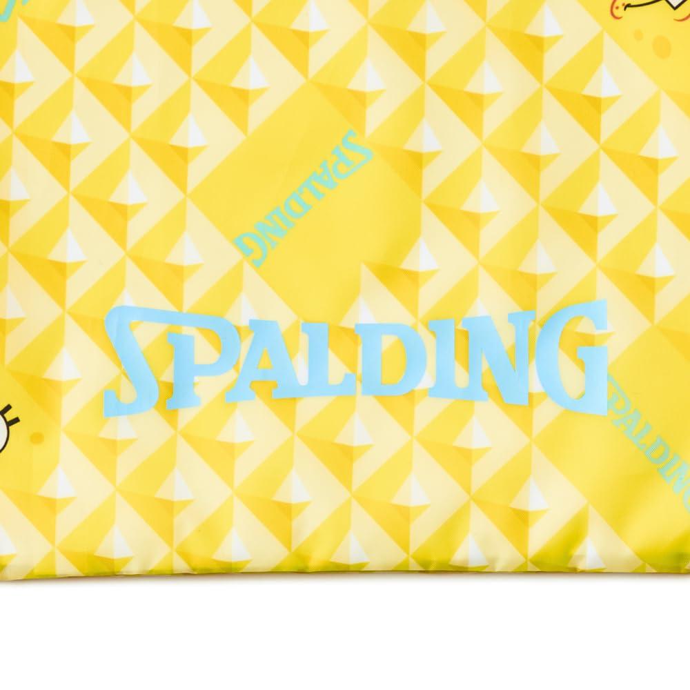 Spalding Packable Tote Bag, SpongeBob SquarePants Pattern, Yellow, W37 x H42cm, 50-026SBP
