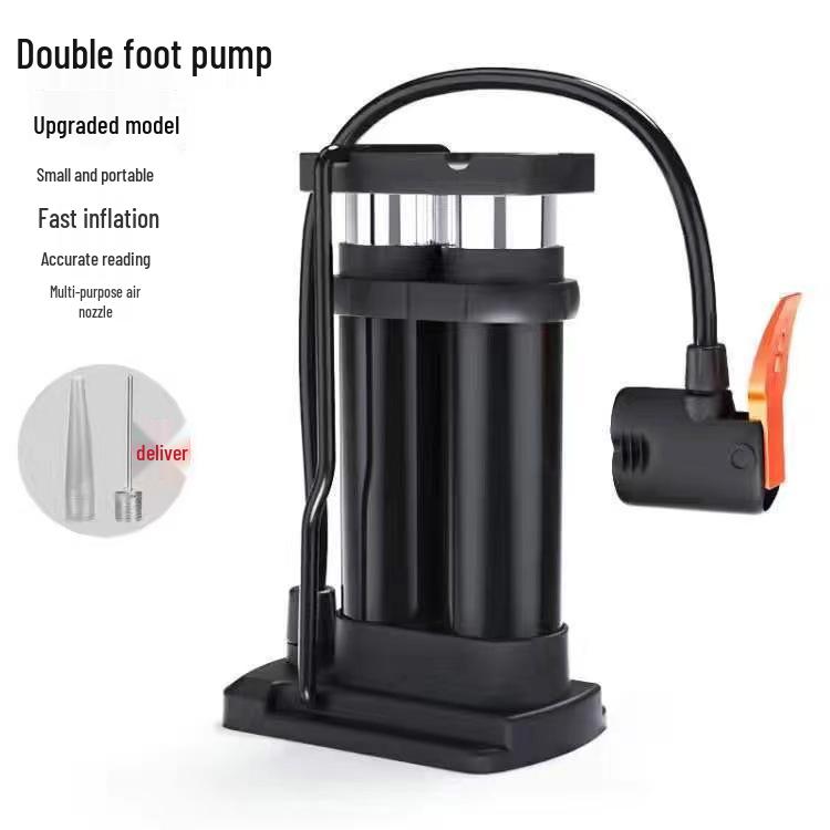 Portable Electric High-Pressure Air Pump for Home, Battery-Powered Foot Pump for Basketballs