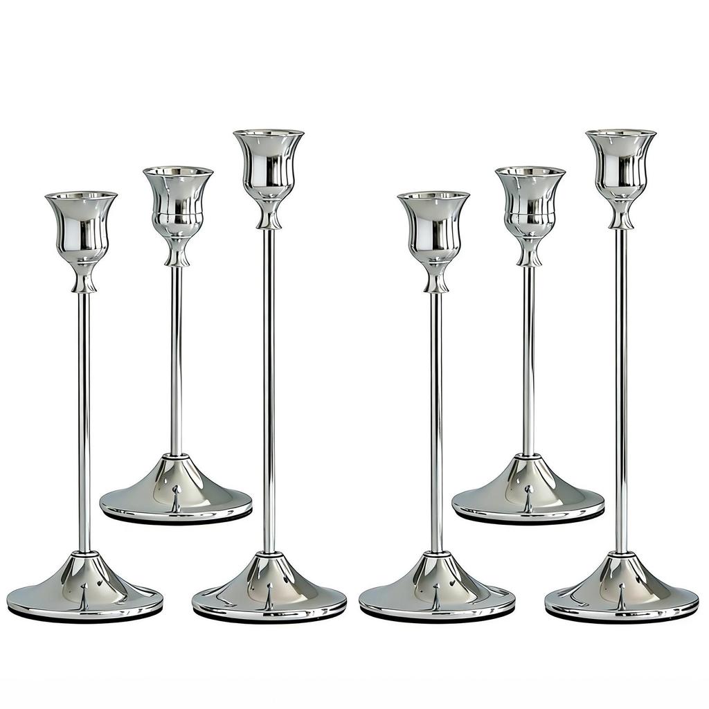 Porta-velas Minimalista Europeu para Jantar à Luz de Velas & Decoração de Casamento