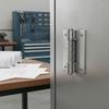 Stainless Steel/Iron Thickened Hinge With Automatic Spring Closure Reset For Electrical Cabinet Doors Hardware Accessories