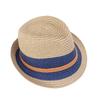 Koreanischer Zylinderstrohhut Kinder Sonnenhut Frühling Sommer Strand Sonne Handgestrickter Hut Herren Verkauf
