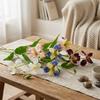 Realistic Simulation Silk Flowers Real Touch Faux Flower Luxury Fake Iris Stem  Party Decor