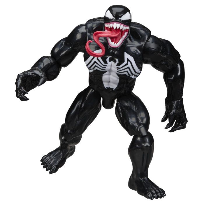 Figur Venom 30 cm Deluxe, Titan-Serie, Superhelden-Spielzeug für Kinder, Marvel Spider-Man, ab 4 Jahren