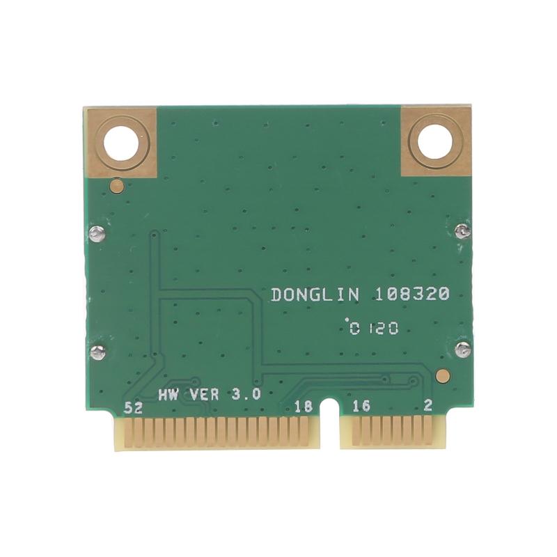 Wireless K Card QCA6174 Atheros 802.11ac  Band 2.4/5GHz 1200Mbps  PCI-E WiFi Card Bluetooth-compatible4.1