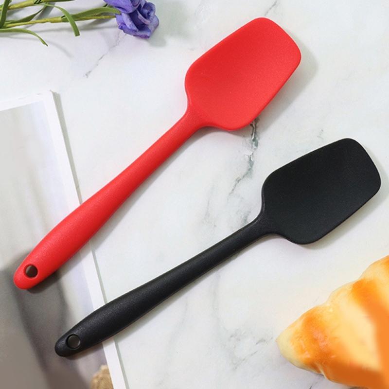 Set of 3 Small Spatulas Heat Resistant Rubber Kitchen Utensils Spatulas Functional Baking Scrapers for Cooking Baking
