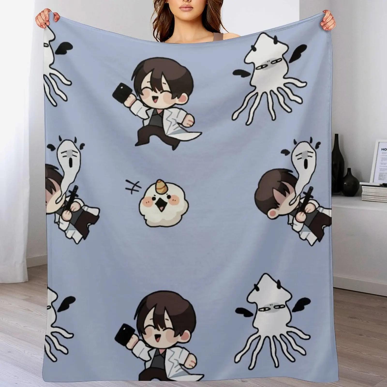 Omniscient Readers Viewpoint Throw Blanket Decorative Cozy for Sleeping Beach Days Perfect for Wednesday Snuggles 80x120cm(31x47inch)