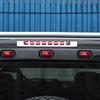 For Hummer H2 2003-2009 Aluminum Alloy Car High Mount Brake Light Protection Frame Sticker Bright Light Exterior Accessories