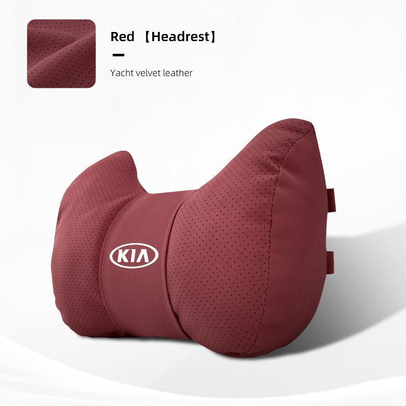 Kia Car Headrest Neck Pillow Support Lumbar Soft Waist Cushion For KIA EV6 Stinger RIO Sorento Picanto Ceed Borrego Syros K4 K5