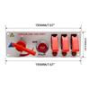 12V Auto LED panel Racing Car Ignition Engine Start On/Off Push Toggle Switch Panel Racing ignition toggle switch