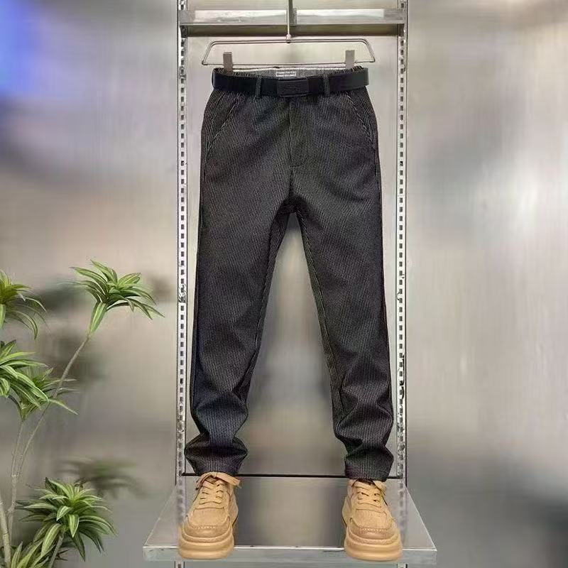 Men's High-end Autumn and Winter New Casual Pants High-end Versatile Slim-fit Straight Business Fashion Men's Pants