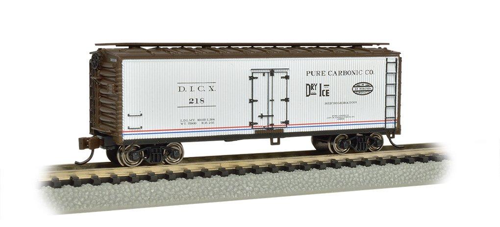 Bachmann Industries Wooden Side Reefer, Pure Bionic Company, N Gauge Freight Car, 40'