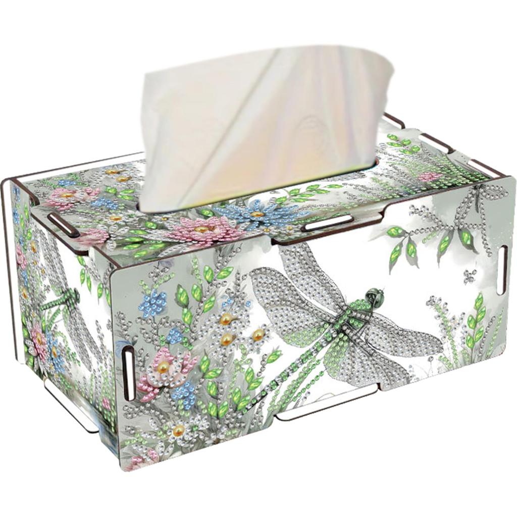 DIY Diamond Painting Napkin Holder Kit Diamond Napkin Holder Set Diamond Art Paper Towel Holder for Home & Office Decor