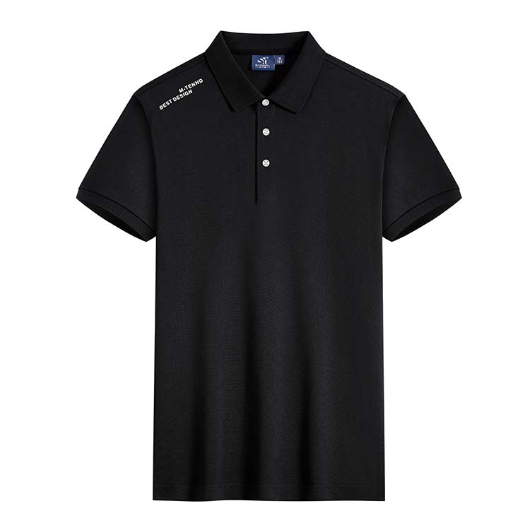 XBJSH ZW202  175G polyester fiber lapel polo shirt next day arrival