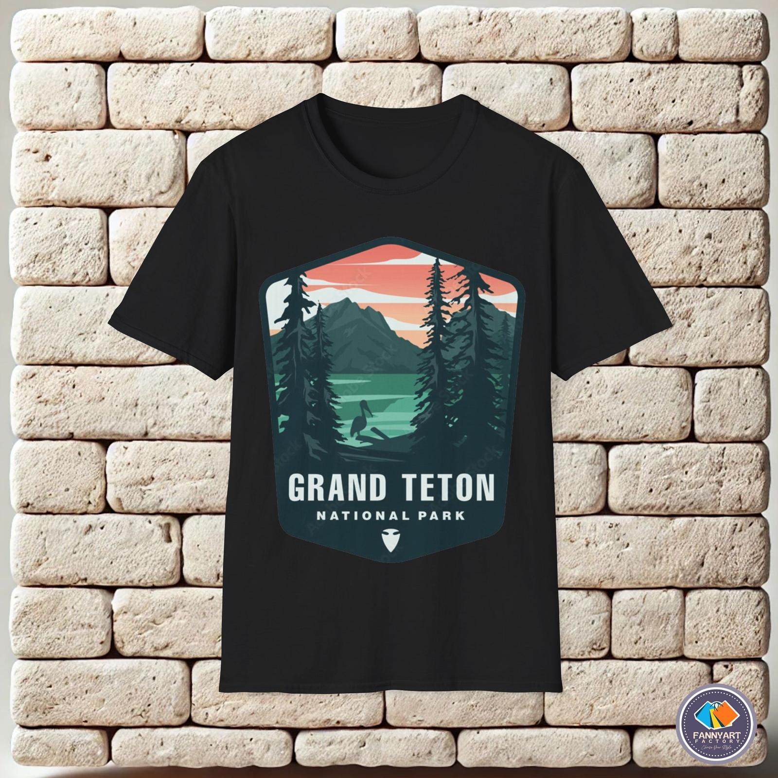 Grand Teton National Park Unisex T-Shirt S