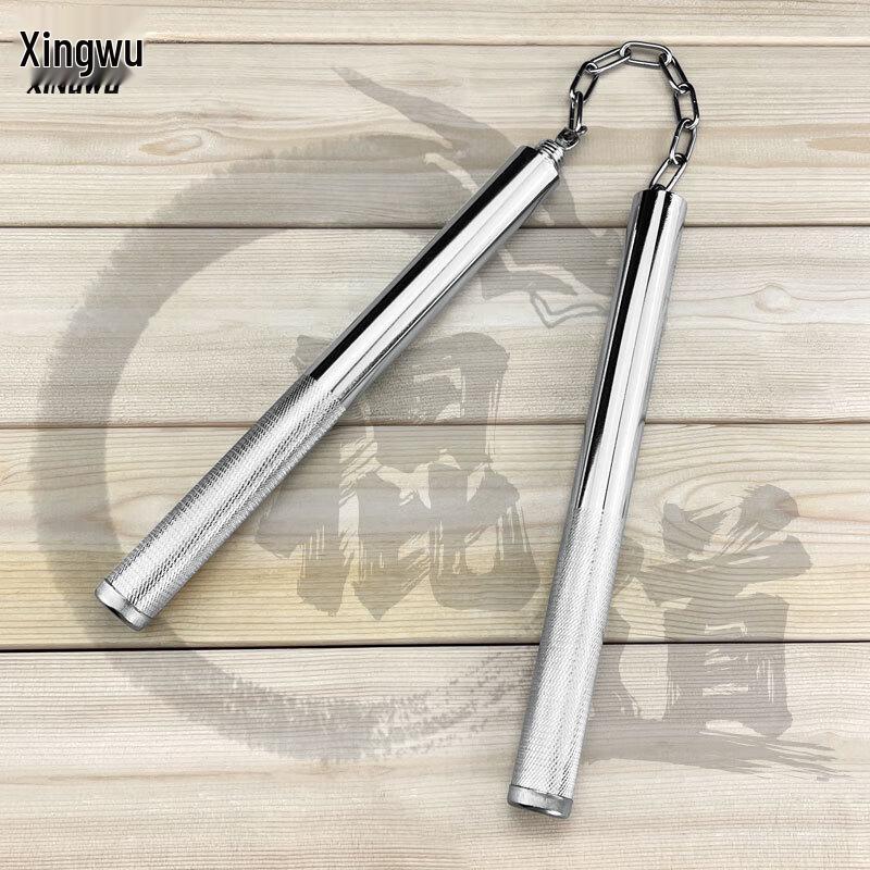 Set Nunchaku e Bastone Convertibile in Ferro XINBODA Xingwu