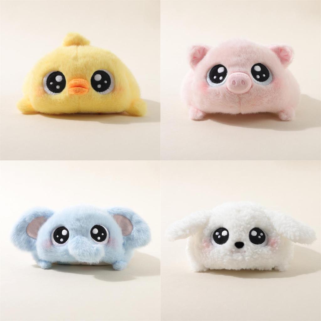 Plush Animal Stress Ball With Soft Pp Cotton Filling For Kids And Adults